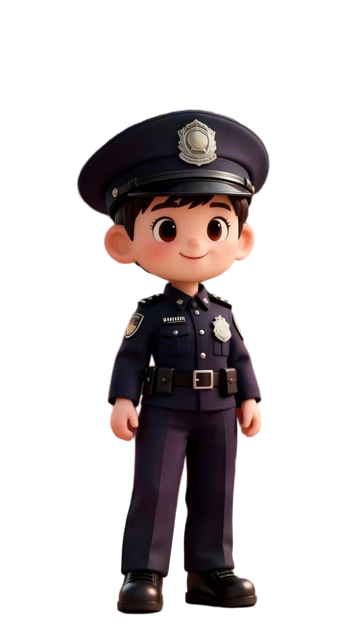 备选形象：警务男形象